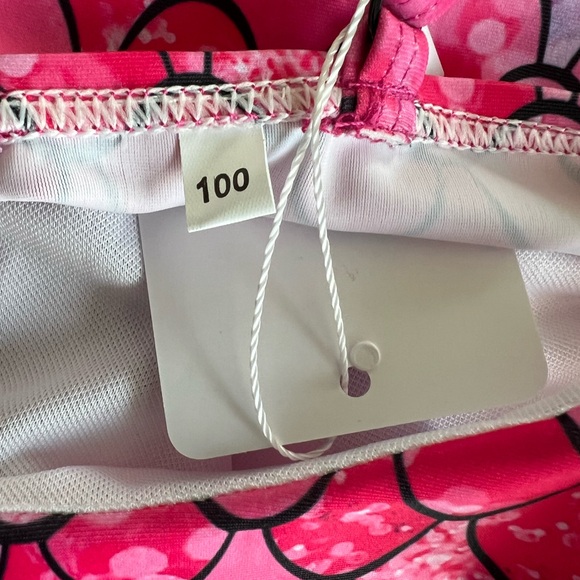 AMZadenobe Girls 1 Piece Scale Swimsuit - Picture 6 of 9